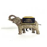 Cast Iron Elephant, Cigarette Dispenser