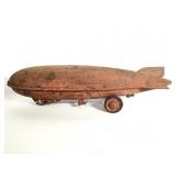 Pressed Steel Graf Zeppelin Pull Behind Toy