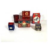 (6) Banks, Post Office, Stamp, Mailbox, Honor Syst