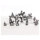 Lot of Assorted Pressed Lead Toy Figures
