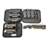 (6) Various Train Engines, (4) Coal Cars