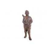 A.C. William Cast Iron Baseball Player Still Bank