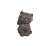 Cast Iron Kitten Still Bank
