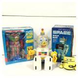 Space Walk Man, Action Robot, Tin Robot, My Pal