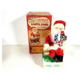 Noel Decorations Deluxe Animated Santa Bank