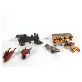 Cast Iron Train, Zepplin, Wagons