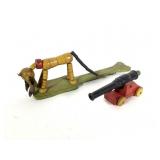 (2) pc Wood Toy  Fisher Price Pluto and Cannon