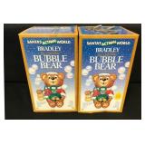 (2) Bradly the Christmas Bubble Bears