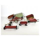 Lot of Various Steel, Trailer Toys