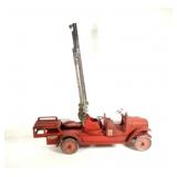 Buddy L Steel Aerial Ladder Fire Truck