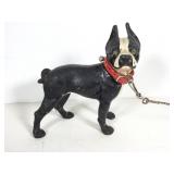 Cast Iron Boston Terrrier Doorstop