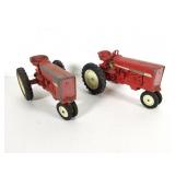 (2) Ertl Die-Cast IH Tractors