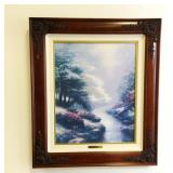 Thomas Kinkade Hand Highlighted Framed Print