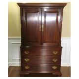Statton Trutype Cherry Wardrobe / TV Cabinet