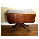 Duncan Phyfe Mahogany Drop Side Table