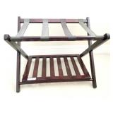 Wood Folding Luggage Stand
