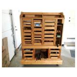 Homemade, Wood Tool Cabinet with Drawers