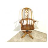 Golden Oak Desk Chair