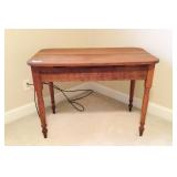 Antique Plank Top Kitchen Table