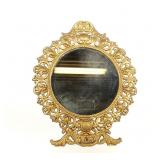 Iron Art Cast Metal Vanity Mirror
