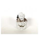 Bisque Humidor Monkey Smoking a Pipe