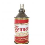Renner Beer Cone Top Can / Lighter