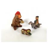 (3) Tin Wind-up Toys