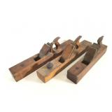 (3) Wood Block Planes