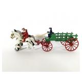Kenton Toys Cast Iron Stake Wagon