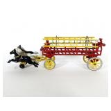 Kenton Toys Cast Hook & Ladder Wagon