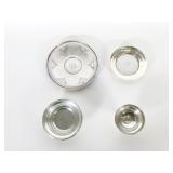 (4) pcs Sterling Silver