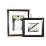 (2) pcs Inspirational Framed Wall Dï¿½cor