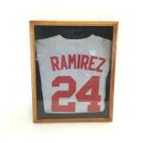 Framed Ramirez #24 Jersey