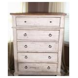 Belmont Rustic Farmhouse Tall Dresser