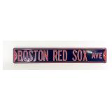Embossed MLB Boston Red Sox Sign