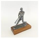 Michael Ricker Signed Pewter Baseball Player