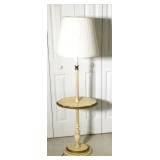 White and Gold Provincial Table Lamp