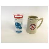 2004 Boston Red Sox Mug, Football Hall of Fame