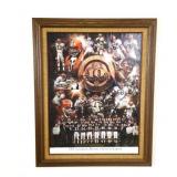 Framed Poster 1964 Cleveland Browns Football