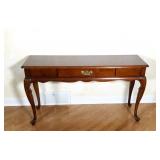 Cherry Finish Console Table