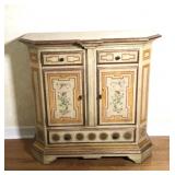 Heritage Painted Console Cabinet