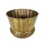 Hammered India Brass Planter 9'