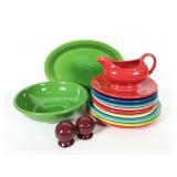 (14) pc Homer Laughlin Fiesta Dinnerware