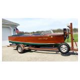 1953 Chris-Craft Sportsman, 17, with Trailer