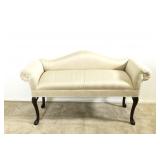 Settee with Queen Anne Style Legs