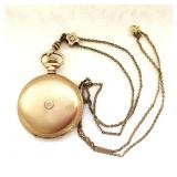 United States Watch Co 11 Jewel Ladies Hunter Case