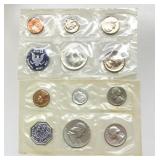 1965 US Special Mint Set, 1961 Philadelphia 5 Coin