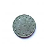 1883 Liberty Head ï¿½Vï¿½ Nickel ï¿½ No Cents Variety