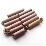 Large Group Collector-Rolled Lincoln Wheat Cents