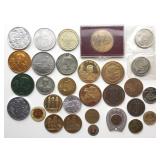 Assortment of Commemorative, Advertising Tokens